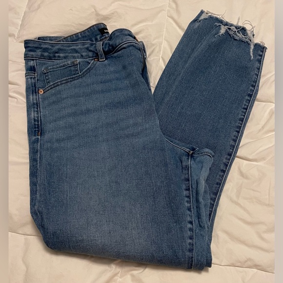 EXPRESS curvy slim super high rise jeans Size 12L - Picture 11 of 11